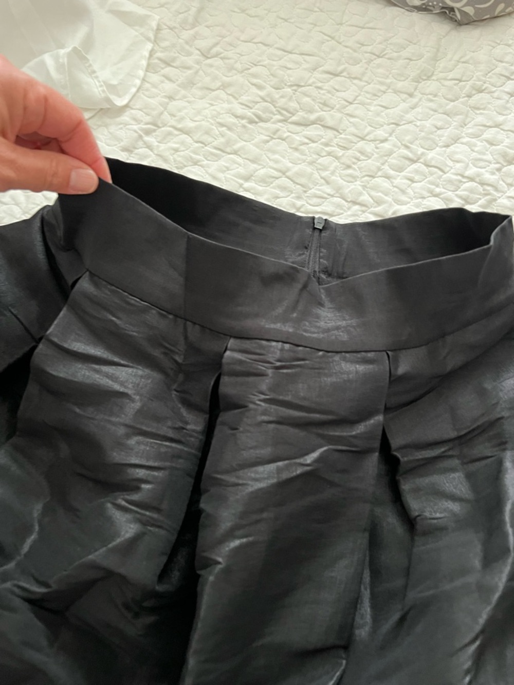 🌻Studio Black A-Line Full Midi Skirt - Picture 4 of 8